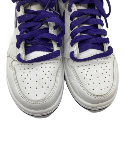 NIKE（ナイキ）NIKE (ナイキ) WMNS AIR JORDAN 1 HIGH OG ホワイト サイズ:245の古着・服飾アイテム