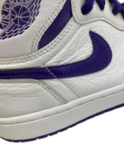 NIKE（ナイキ）NIKE (ナイキ) WMNS AIR JORDAN 1 HIGH OG ホワイト サイズ:245の古着・服飾アイテム