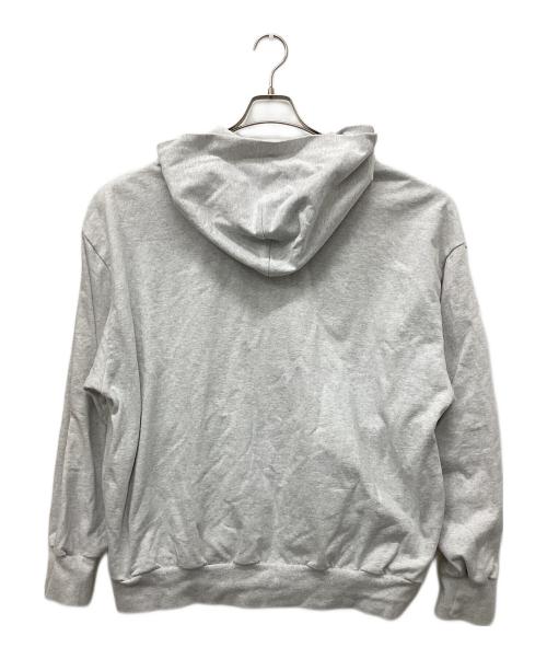 CAHLUMN（カウラム）CAHLUMN (カウラム) Heavy Weight Jersey Thermal Lined Zip Hoodie グレー サイズ:XLの古着・服飾アイテム