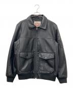 LEVI'Sリーバイス）の古着「エコレザージャケット」｜ブラック