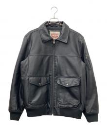 LEVI'S（リーバイス）の古着「エコレザージャケット」｜ブラック