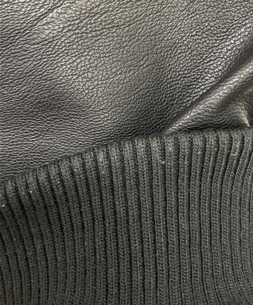 LEVI'S（リーバイス）LEVI'S (リーバイス) エコレザージャケット ブラック サイズ:Mの古着・服飾アイテム