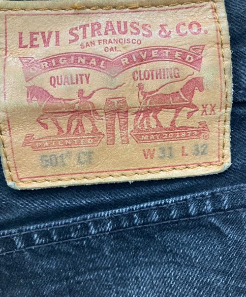 LEVI'S（リーバイス）LEVI'S (リーバイス) ブラックデニムパンツ ブラック サイズ:W31×L32の古着・服飾アイテム