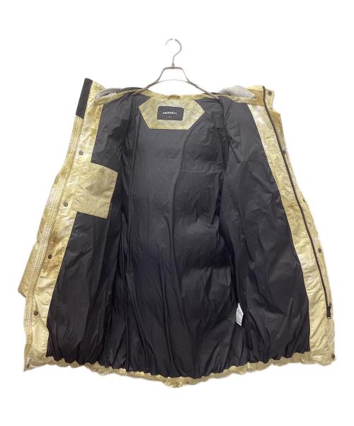 MERRELL（メレル）MERRELL (メレル) フーデッドマーブルダウンコート イエロー サイズ:100の古着・服飾アイテム