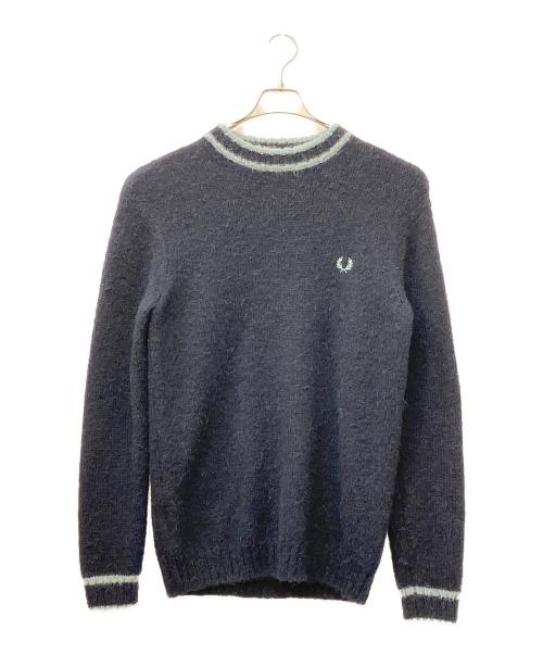 FRED PERRY（フレッドペリー）FRED PERRY (フレッドペリー) アルパカブレンドニット ネイビー サイズ:Sの古着・服飾アイテム