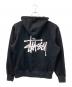 stussy (ステューシー) ジップパーカー ブラック サイズ:L：12000円