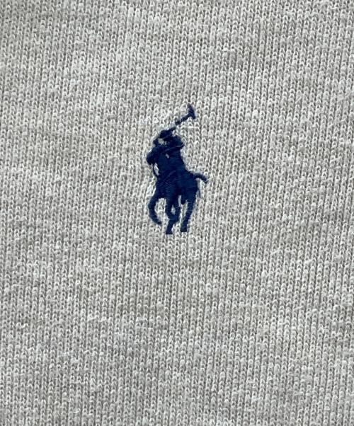POLO RALPH LAUREN（ポロ・ラルフローレン）POLO RALPH LAUREN (ポロ・ラルフローレン) ハーフジップスウェット ベージュ サイズ:Lの古着・服飾アイテム