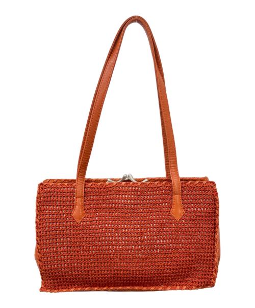Vivienne Westwood（ヴィヴィアンウエストウッド）Vivienne Westwood (ヴィヴィアンウエストウッド) メッシュニットオーブハンドバッグの古着・服飾アイテム