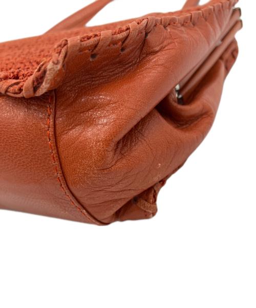 Vivienne Westwood（ヴィヴィアンウエストウッド）Vivienne Westwood (ヴィヴィアンウエストウッド) メッシュニットオーブハンドバッグの古着・服飾アイテム