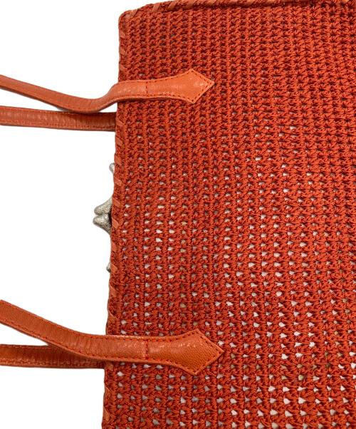 Vivienne Westwood（ヴィヴィアンウエストウッド）Vivienne Westwood (ヴィヴィアンウエストウッド) メッシュニットオーブハンドバッグの古着・服飾アイテム
