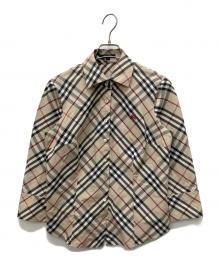 BURBERRY LONDON（バーバリーロンドン）の古着「ノヴァチェックシャツ」｜ブラウン
