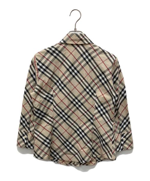 BURBERRY LONDON（バーバリーロンドン）BURBERRY LONDON (バーバリーロンドン) ノヴァチェックシャツ ブラウン サイズ:42の古着・服飾アイテム