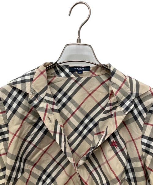BURBERRY LONDON（バーバリーロンドン）BURBERRY LONDON (バーバリーロンドン) ノヴァチェックシャツ ブラウン サイズ:42の古着・服飾アイテム