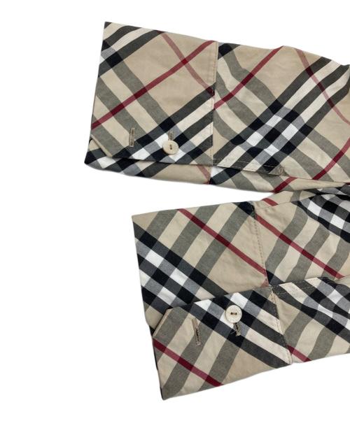 BURBERRY LONDON（バーバリーロンドン）BURBERRY LONDON (バーバリーロンドン) ノヴァチェックシャツ ブラウン サイズ:42の古着・服飾アイテム