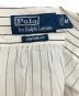 中古・古着 POLO RALPH LAUREN (ポロ・ラルフローレン) ストライプバンドカラーシャツ ベージュ サイズ:M：4000円