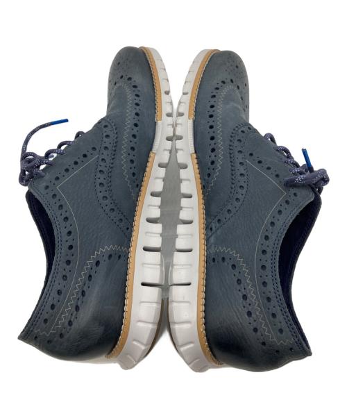 COLE HAAN（コールハーン）COLE HAAN (コールハーン) ZEROGRAND ウィングチップシューズ ネイビー サイズ:7 1/2の古着・服飾アイテム