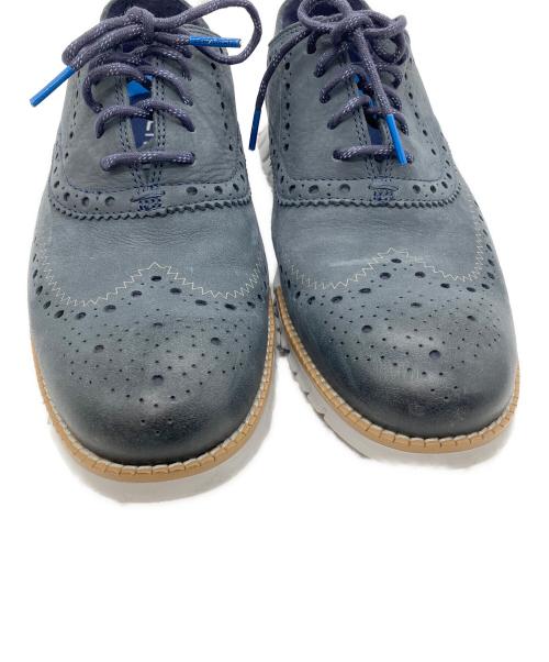 COLE HAAN（コールハーン）COLE HAAN (コールハーン) ZEROGRAND ウィングチップシューズ ネイビー サイズ:7 1/2の古着・服飾アイテム