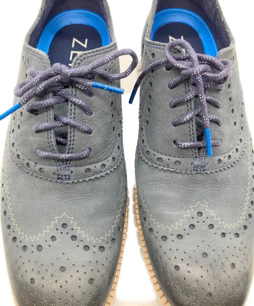 COLE HAAN（コールハーン）COLE HAAN (コールハーン) ZEROGRAND ウィングチップシューズ ネイビー サイズ:7 1/2の古着・服飾アイテム