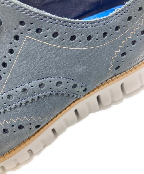 COLE HAAN（コールハーン）COLE HAAN (コールハーン) ZEROGRAND ウィングチップシューズ ネイビー サイズ:7 1/2の古着・服飾アイテム