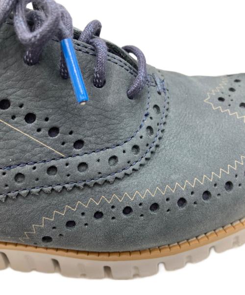COLE HAAN（コールハーン）COLE HAAN (コールハーン) ZEROGRAND ウィングチップシューズ ネイビー サイズ:7 1/2の古着・服飾アイテム