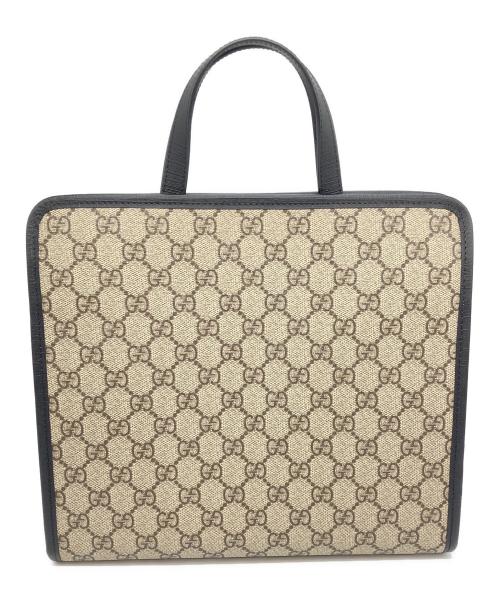 GUCCI（グッチ）GUCCI (グッチ) チルドレンズ ハンドバッグ ブラウンの古着・服飾アイテム