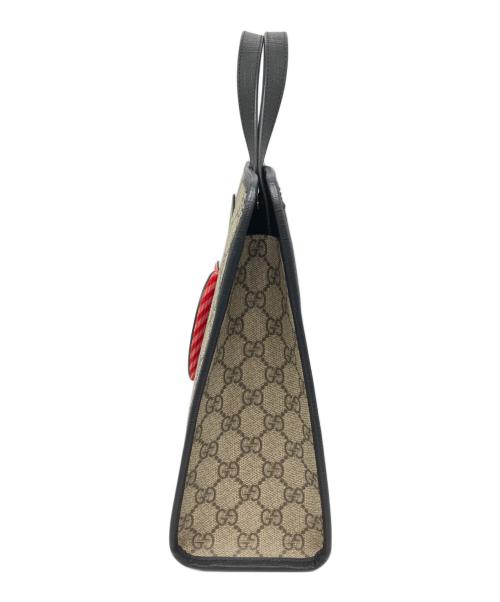 GUCCI（グッチ）GUCCI (グッチ) チルドレンズ ハンドバッグ ブラウンの古着・服飾アイテム