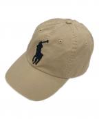 POLO RALPH LAURENポロ・ラルフローレン）の古着「ピッグポニーキャップ」｜ブラウン