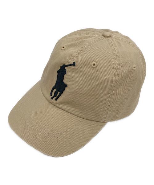 POLO RALPH LAUREN（ポロ・ラルフローレン）POLO RALPH LAUREN (ポロ・ラルフローレン) ピッグポニーキャップ ブラウンの古着・服飾アイテム