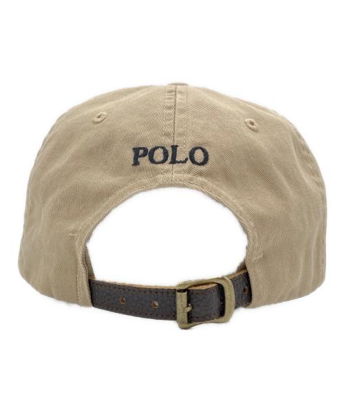 POLO RALPH LAUREN（ポロ・ラルフローレン）POLO RALPH LAUREN (ポロ・ラルフローレン) ピッグポニーキャップ ブラウンの古着・服飾アイテム