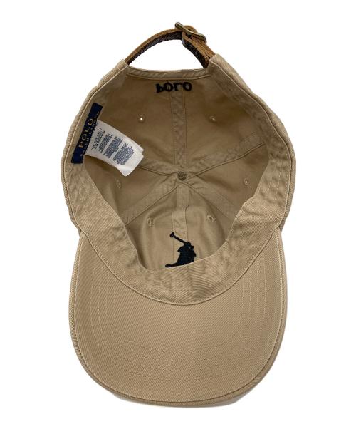 POLO RALPH LAUREN（ポロ・ラルフローレン）POLO RALPH LAUREN (ポロ・ラルフローレン) ピッグポニーキャップ ブラウンの古着・服飾アイテム