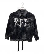REFLEMレフレム）の古着「デニムジャケット」｜ブラック