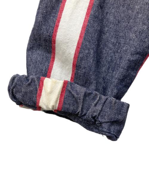 SUPREME（シュプリーム）SUPREME (シュプリーム) 09ss striped hoodie jacket インディゴ サイズ:Mの古着・服飾アイテム