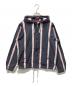 SUPREME（シュプリーム）の古着「09ss striped hoodie jacket」｜インディゴ