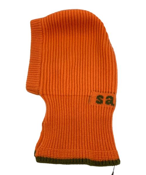 sacai（サカイ）sacai (サカイ) Balaclava Gloves Set オレンジ 未使用品の古着・服飾アイテム