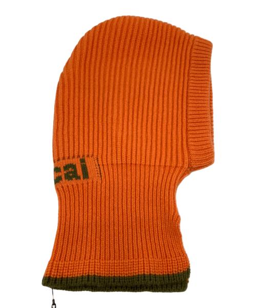 sacai（サカイ）sacai (サカイ) Balaclava Gloves Set オレンジ 未使用品の古着・服飾アイテム