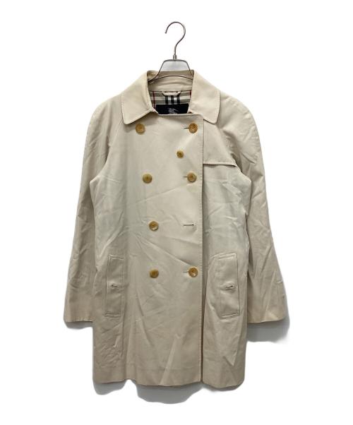 BURBERRY LONDON（バーバリーロンドン）BURBERRY LONDON (バーバリーロンドン) ショートトレンチコート ホワイト サイズ:40の古着・服飾アイテム