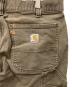 中古・古着 CarHartt (カーハート) ペインターパンツ ブラウン サイズ:W32×L32：5000円