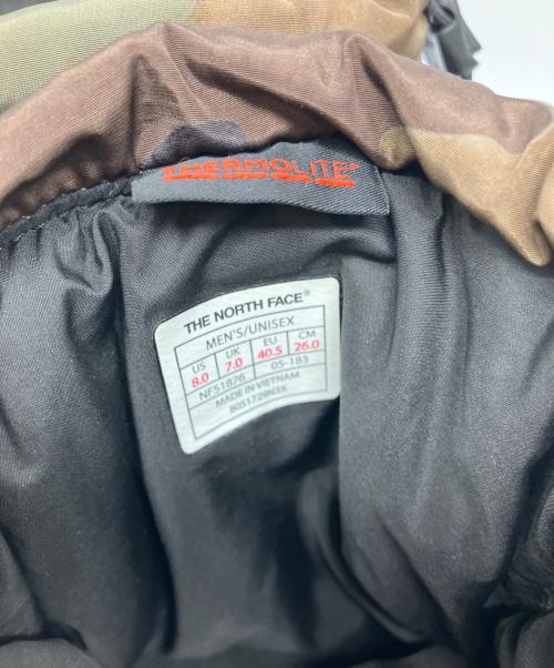 THE NORTH FACE（ザ ノース フェイス）THE NORTH FACE (ザ ノース フェイス) ヌプシブーティーウォータープルーフ オリーブ サイズ:26の古着・服飾アイテム