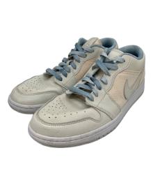 NIKE（ナイキ）の古着「エアジョーダン1 ロー SE "キャンバス"」｜スカイブルー