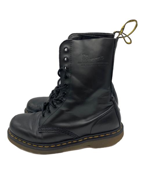 Dr.Martens（ドクターマーチン）Dr.Martens (ドクターマーチン) 10ホールブーツ ブラック サイズ:UK7の古着・服飾アイテム
