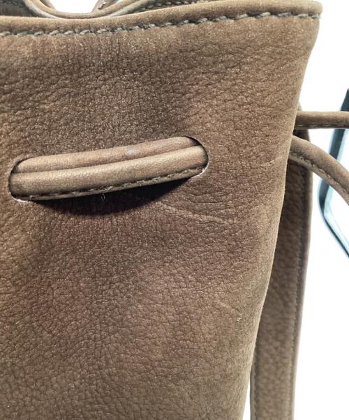 COACH（コーチ）COACH (コーチ) 巾着型ショルダーバッグ ブラウンの古着・服飾アイテム