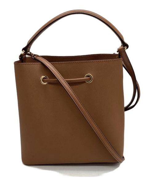 MICHAEL KORS（マイケルコース）MICHAEL KORS (マイケルコース) 2WAYショルダーバッグ ブラウンの古着・服飾アイテム