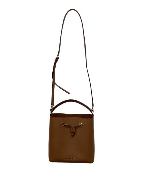MICHAEL KORS（マイケルコース）MICHAEL KORS (マイケルコース) 2WAYショルダーバッグ ブラウンの古着・服飾アイテム