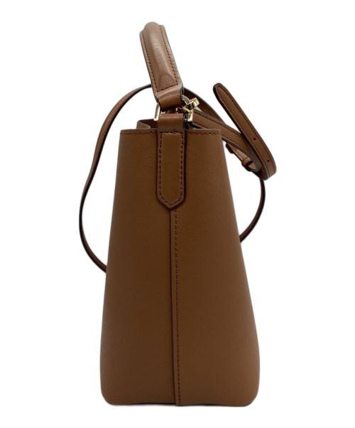 MICHAEL KORS（マイケルコース）MICHAEL KORS (マイケルコース) 2WAYショルダーバッグ ブラウンの古着・服飾アイテム