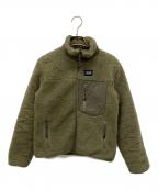 TAIONタイオン）の古着「リバーシブルボアジャケット」｜グリーン
