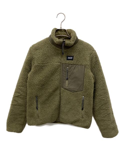 TAION（タイオン）TAION (タイオン) リバーシブルボアジャケット グリーン サイズ:XXSの古着・服飾アイテム
