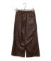 Gypsohila (ジプソフィア) Easy Pants ブラウン サイズ:F：8000円