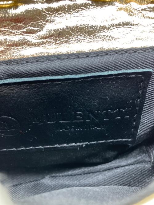 AULENTTI（オウレンティ）AULENTTI (オウレンティ) ショルダーポーチ ゴールドの古着・服飾アイテム
