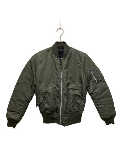 ALPHA（アルファ）ALPHA (アルファ) BEAMS (ビームス) 40th 別注MA-1ジャケット オリーブ サイズ:Sの古着・服飾アイテム