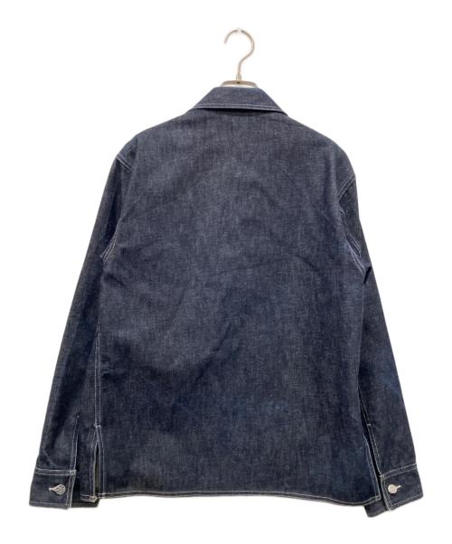 agnes b homme（アニエスベーオム）agnes b homme (アニエスベーオム) フランス製カバーオール インディゴ サイズ:38の古着・服飾アイテム